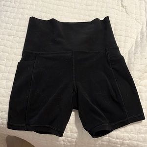 ATHLETA BIKER SHORTS SPANDEX